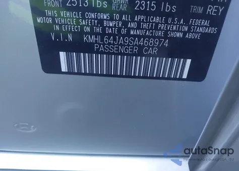 2025 Hyundai Sonata Sel z USA, uszkodzony, nr VIN KMHL64JA9SA468974